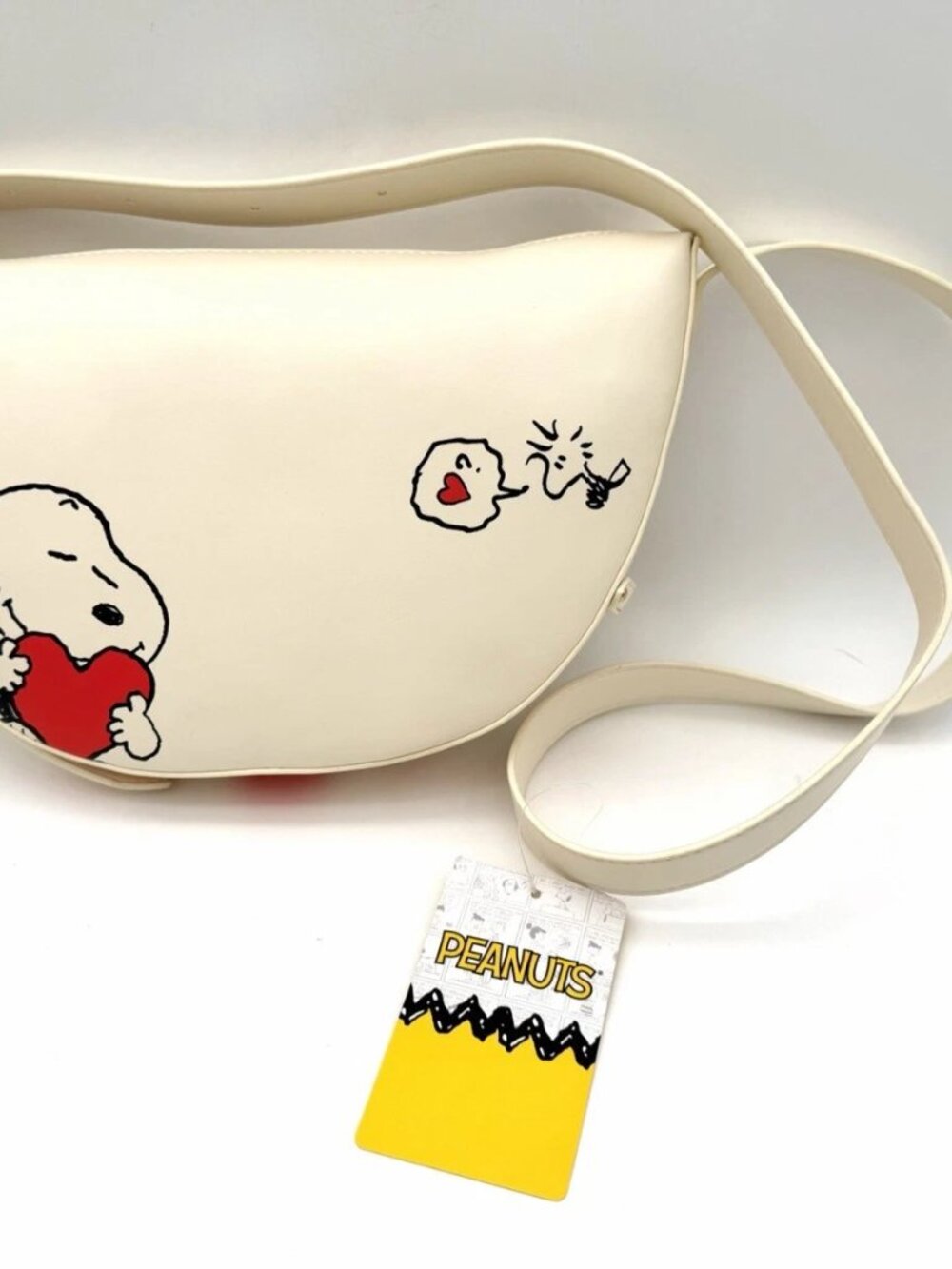 Peanuts Snoopy Crossbody Bag Heart Valentines - NWT